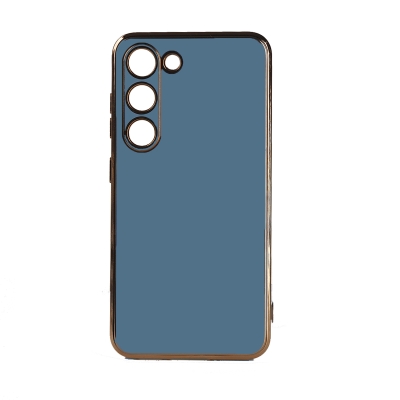 Galaxy S23 Case Zore Bark Cover Blue