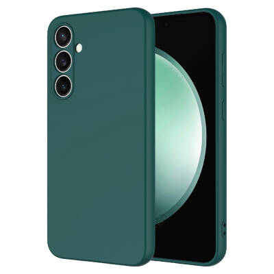 Galaxy S23 FE Case Zore Mara Launch Cover Dark Green