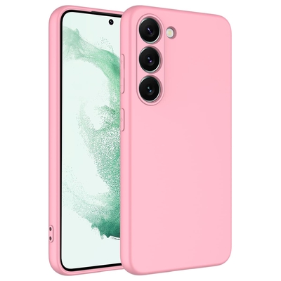 Galaxy S23 Plus Case Zore Mara Lansman Cover Pink