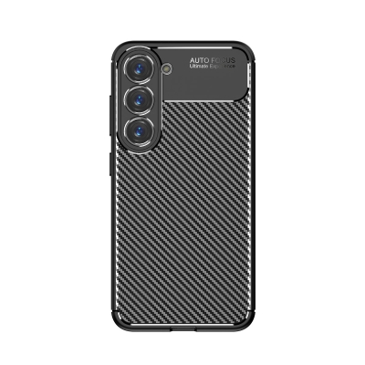 Galaxy S23 Plus Case Zore Negro Silikon Cover Black