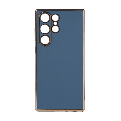 Galaxy S23 Ultra Case Zore Bark Cover Blue