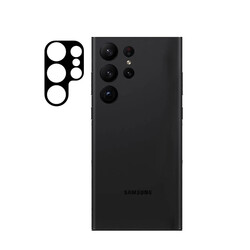 Galaxy S23 Ultra Zore 3D Kamera Camı Siyah