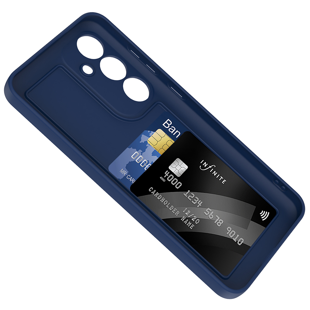 Galaxy S24 FE Case Camera Protection Card Holder Zore Vitra Cover - 15