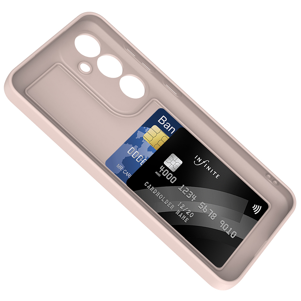 Galaxy S24 FE Case Camera Protection Card Holder Zore Vitra Cover - 17