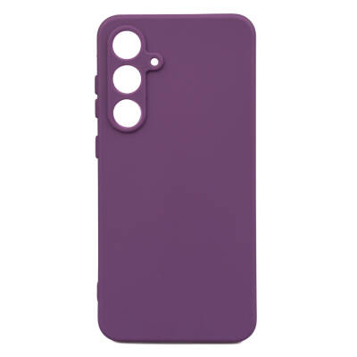 Galaxy S24 FE Case Zore Biye Silicone Purple