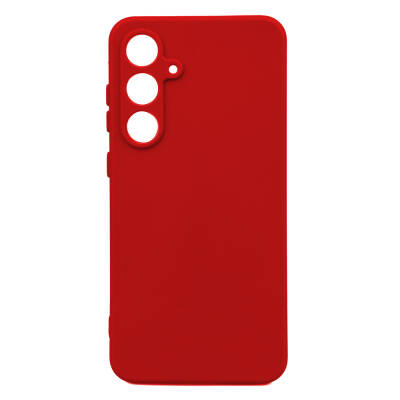 Galaxy S24 FE Case Zore Biye Silicone Red