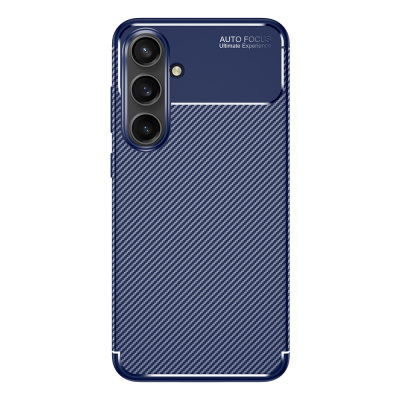 Galaxy S24 FE Case Zore Negro Silicone Cover Navy blue