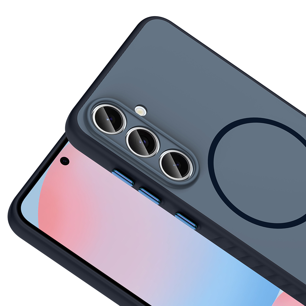 Galaxy S24 FE Kılıf M-safe Şarj Özellikli Zore Tea Kapak - 11