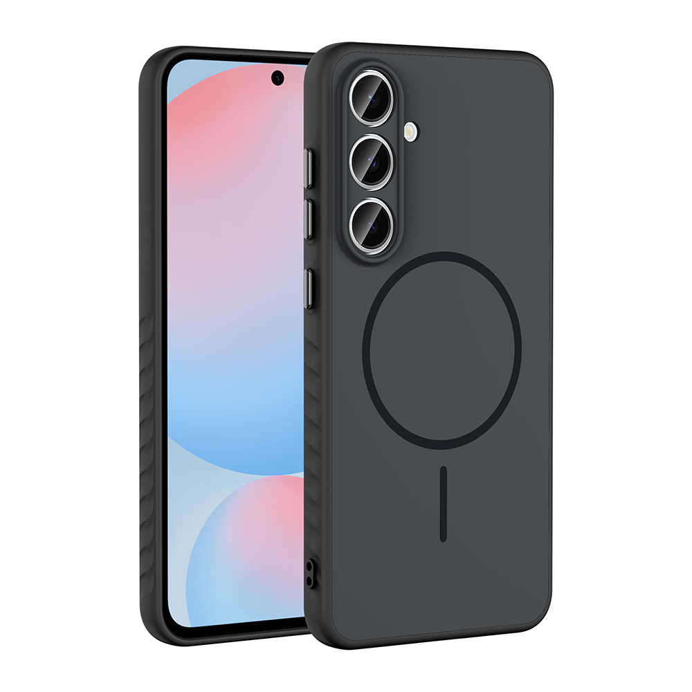 Galaxy S24 FE Kılıf M-safe Şarj Özellikli Zore Tea Kapak - 5