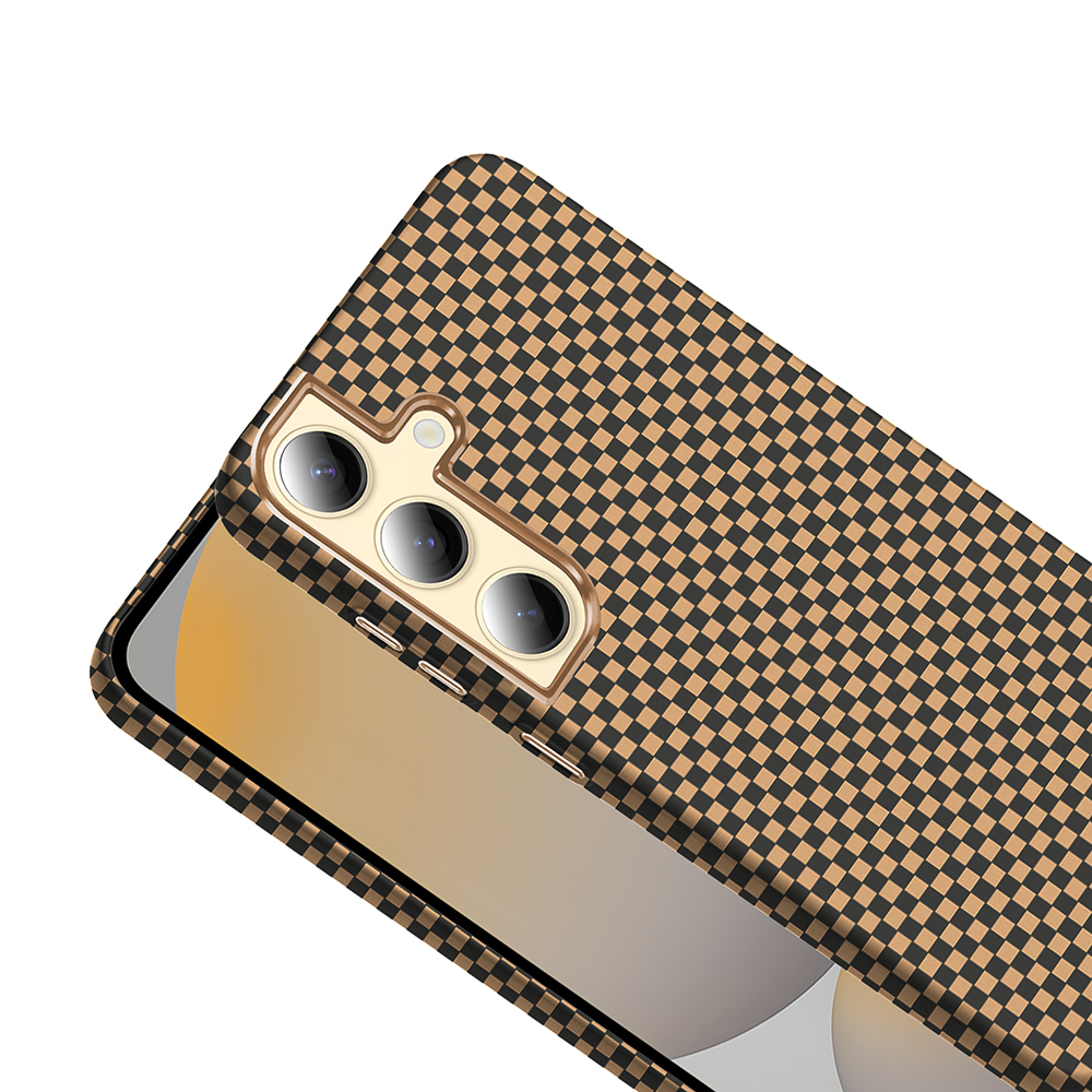Galaxy S24 Plus Case M-safe Charging Feature Carbon Fiber Look Zore Gros Cover - 17