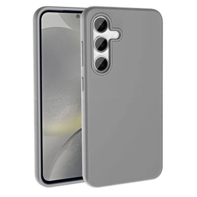 Galaxy S24 Plus Case Magsafe Charging Feature Liquid Technology Erasable Hard Zore Kivi Cover Dark Grey