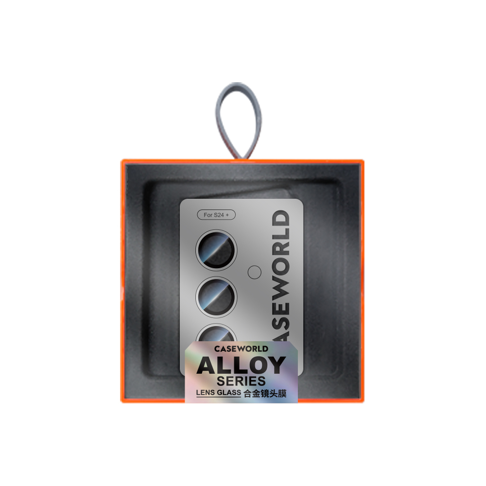 Galaxy S24 Plus CaseWorld Alloy Serisi Oleofobik Anti Reflective Kamera Lens Koruyucu - 7