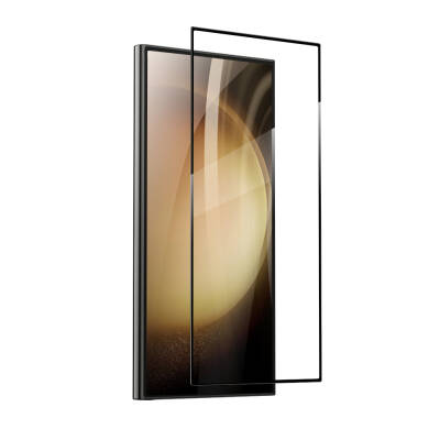 Galaxy S24 Ultra Benks Glass Warrior Cam Ekran Koruyucu + Kolay Uygulama Aparatlı Siyah