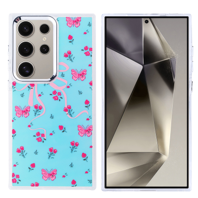 Galaxy S24 Ultra Case Airbag Design Zore Hadra Cover Kelebek