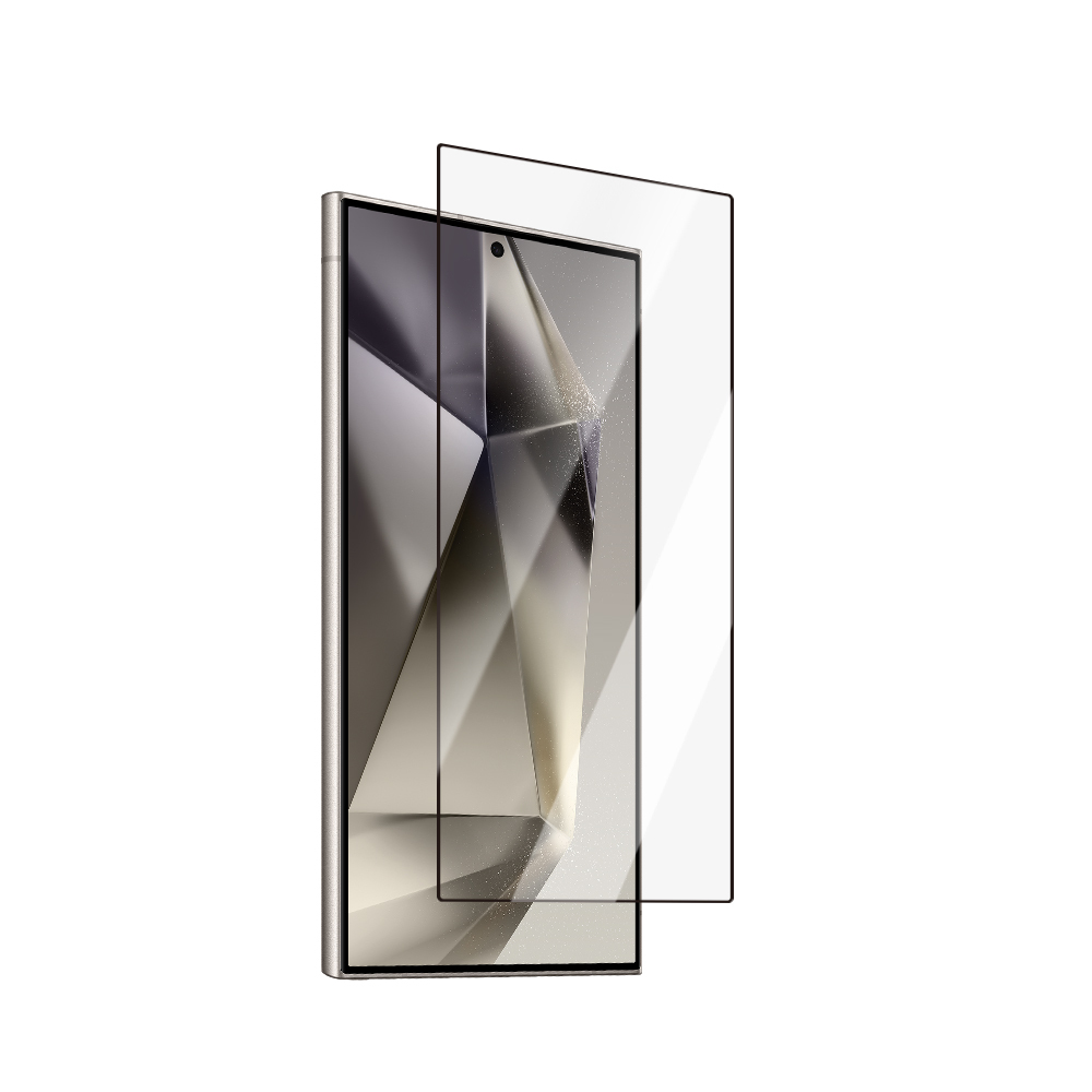 Galaxy S24 Ultra CaseWorld 0.25mm HD 3D Tempered Glass Screen Protector + Applicator - 5