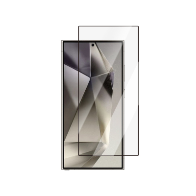Galaxy S24 Ultra CaseWorld 0.25mm HD 3D Temperli Cam Ekran Koruyucu + Uygulama Aparatlı Şeffaf