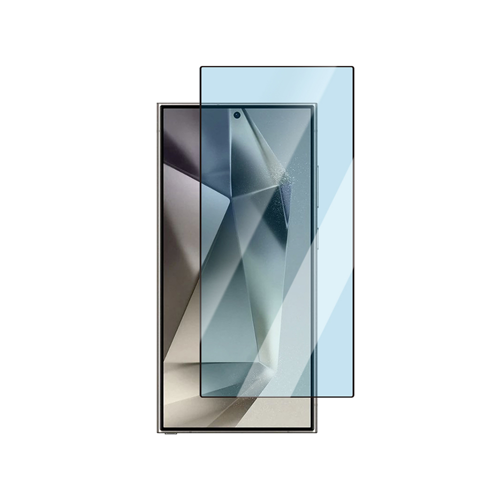 Galaxy S24 Ultra CaseWorld Applicator Serisi 2.5D Eyesafe Mavi Işık Teknolojili 0.25mm Temperli Cam Ekran Koruyucu+ Uygulama Aparatı - 2