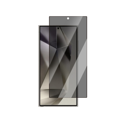 Galaxy S24 Ultra CaseWorld HD Series 0.25mm Privacy Tempered Glass Screen Protector Black