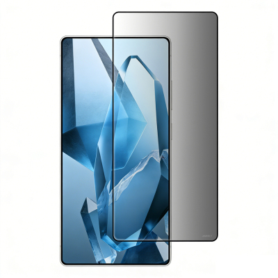 Galaxy S24 Ultra Mohseven Sapphire Coating Privacy Tempered Glass Screen Protector Black