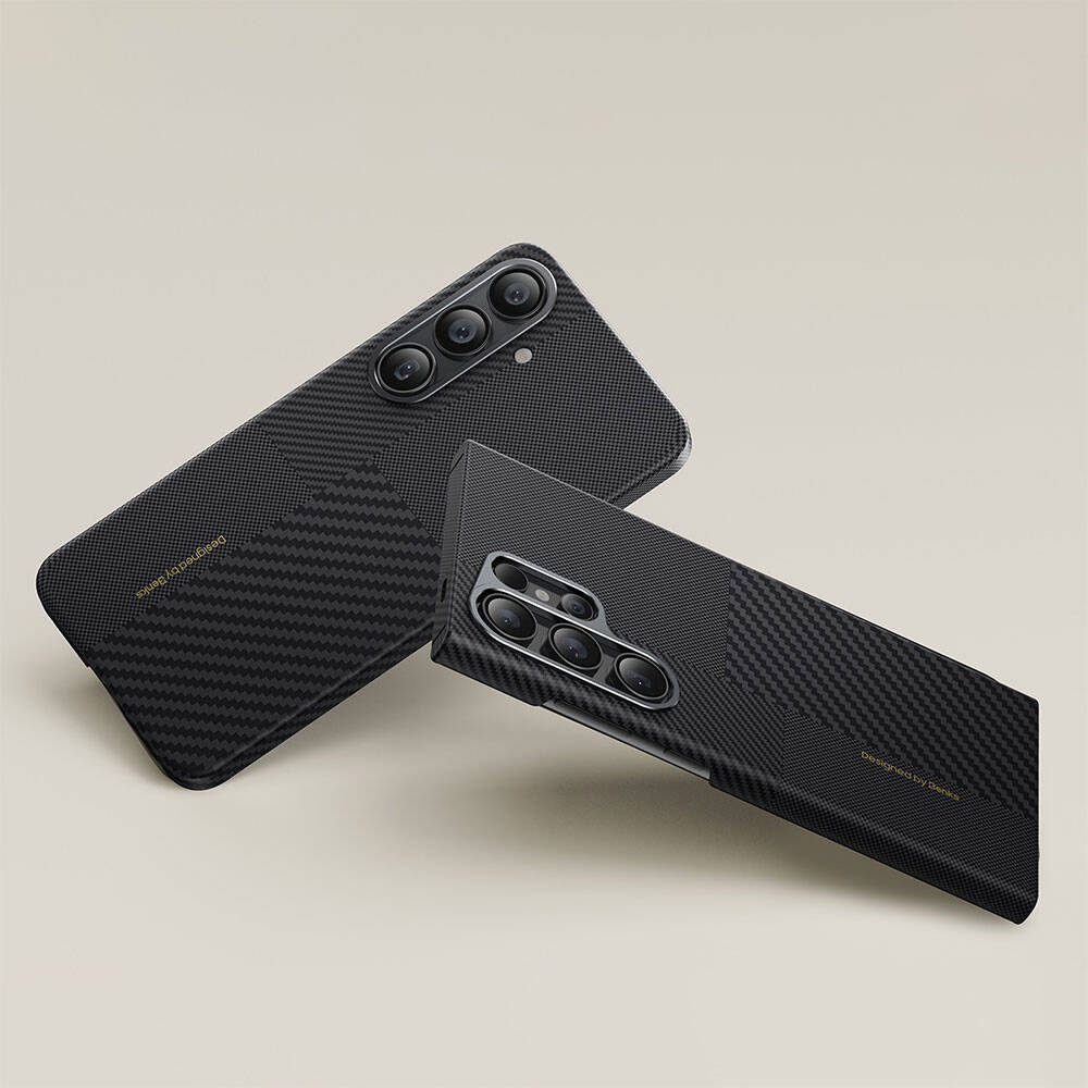 Galaxy S25 Case M-safe Charging Feature Carbon Fiber Benks Montage ArmorAir Kevlar Cover - 5
