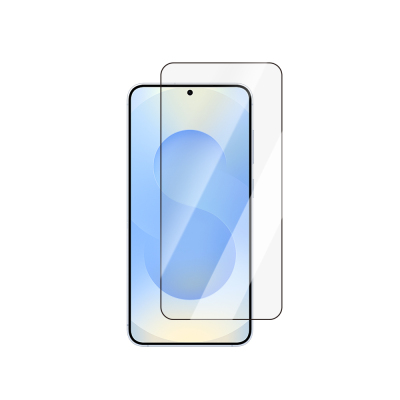 Galaxy S25 CaseWorld 0.25mm HD 3D Tempered Glass Screen Protector Şeffaf