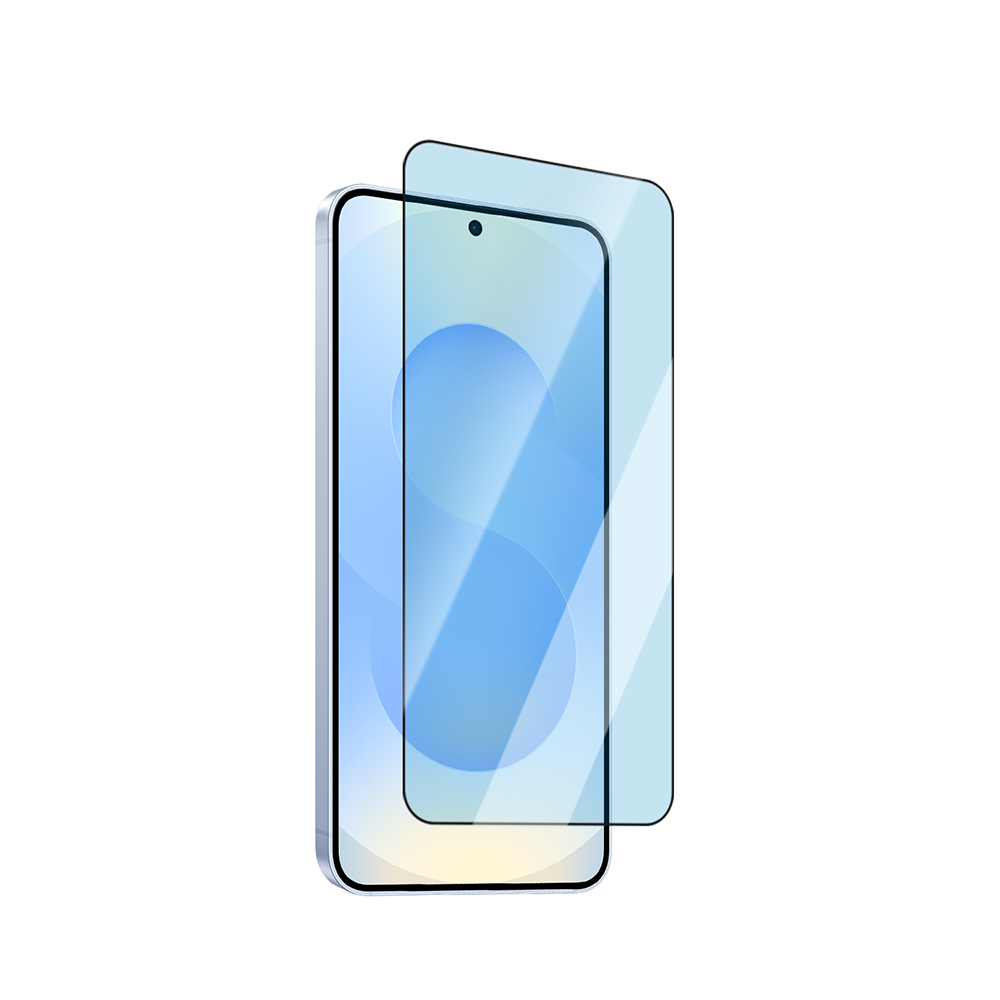 Galaxy S25 CaseWorld Applicator Serisi 2.5D Eyesafe Mavi Işık Teknolojili 0.25mm Temperli Cam Ekran Koruyucu+ Uygulama Aparatı - 4