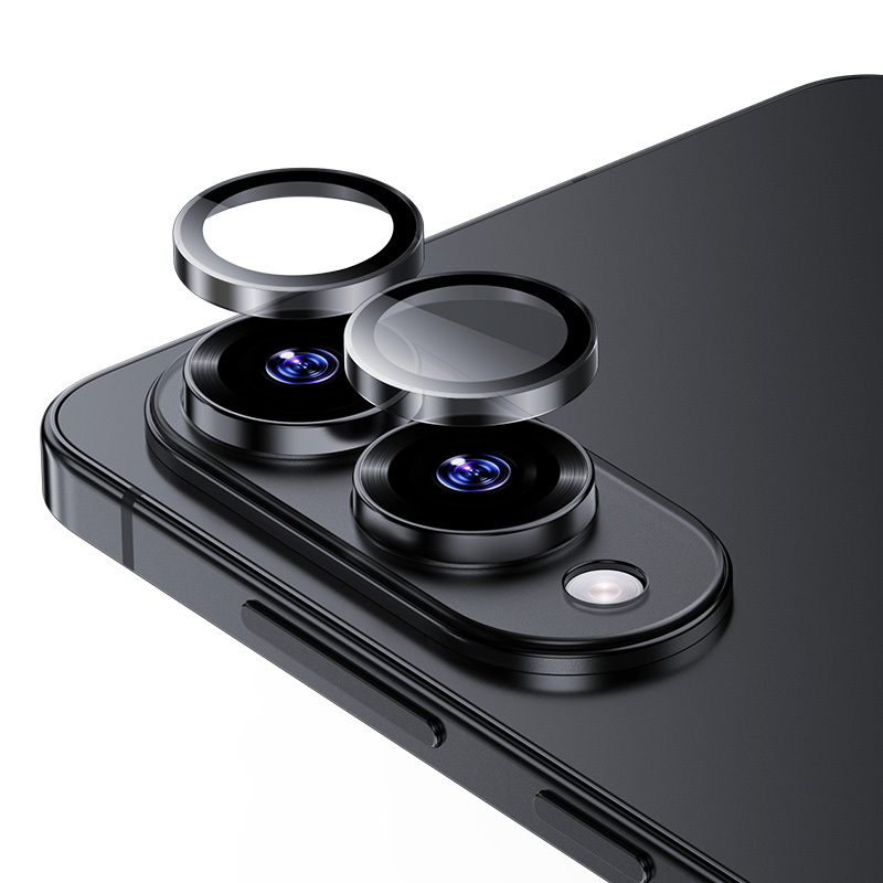 Galaxy S25 Edge Benks Glass Warrior Kolay Uygulama Aparatlı Kamera Lens Koruyucu - 4