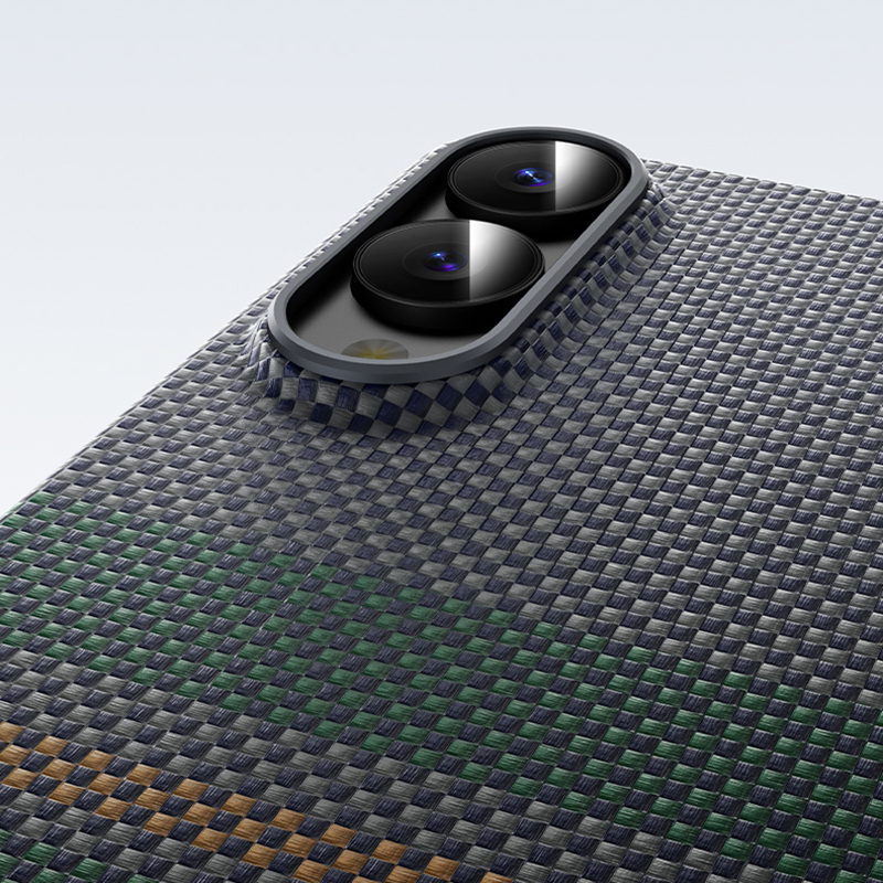Galaxy S25 Edge Case M-safe Charging Feature Carbon Fiber Design Benks Aurora ArmorAir Kevlar Cover - 10
