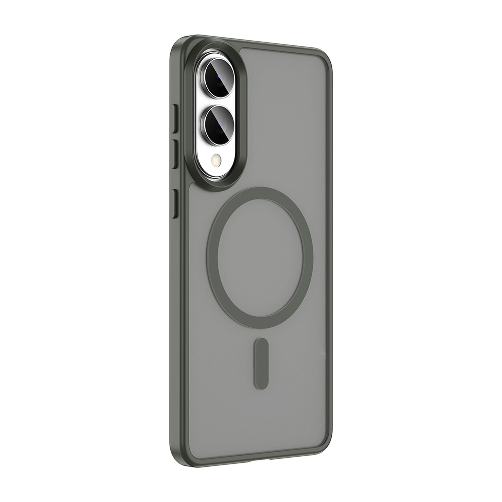 Galaxy S25 Edge Case M-safe Charging Feature Matte Back Surface Zore Sio Cover - 15