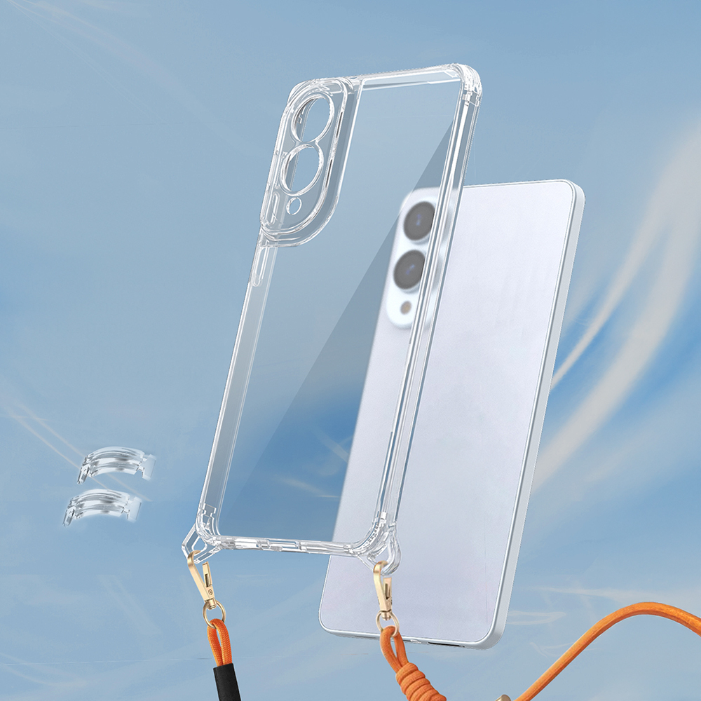 Galaxy S25 Edge Kılıf Airbagli Takılabilir Askı Aparatlı Zore Snap Silikon Kapak - 3