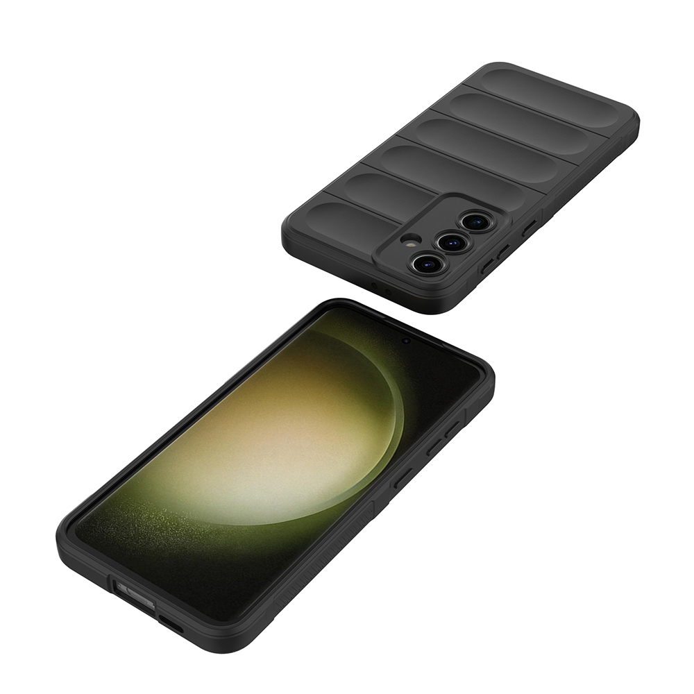 Galaxy S25 FE Case Flexible TPU Hollow Back Surface Design Zore Etnik Silicone Cover - 22