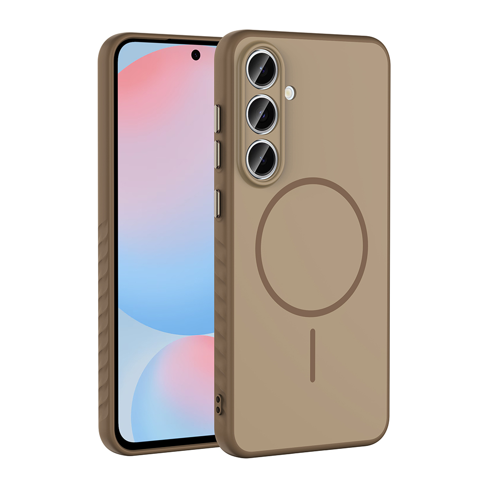 Galaxy S25 FE Case Zore Tea Cover with M-safe Charging Feature - 2