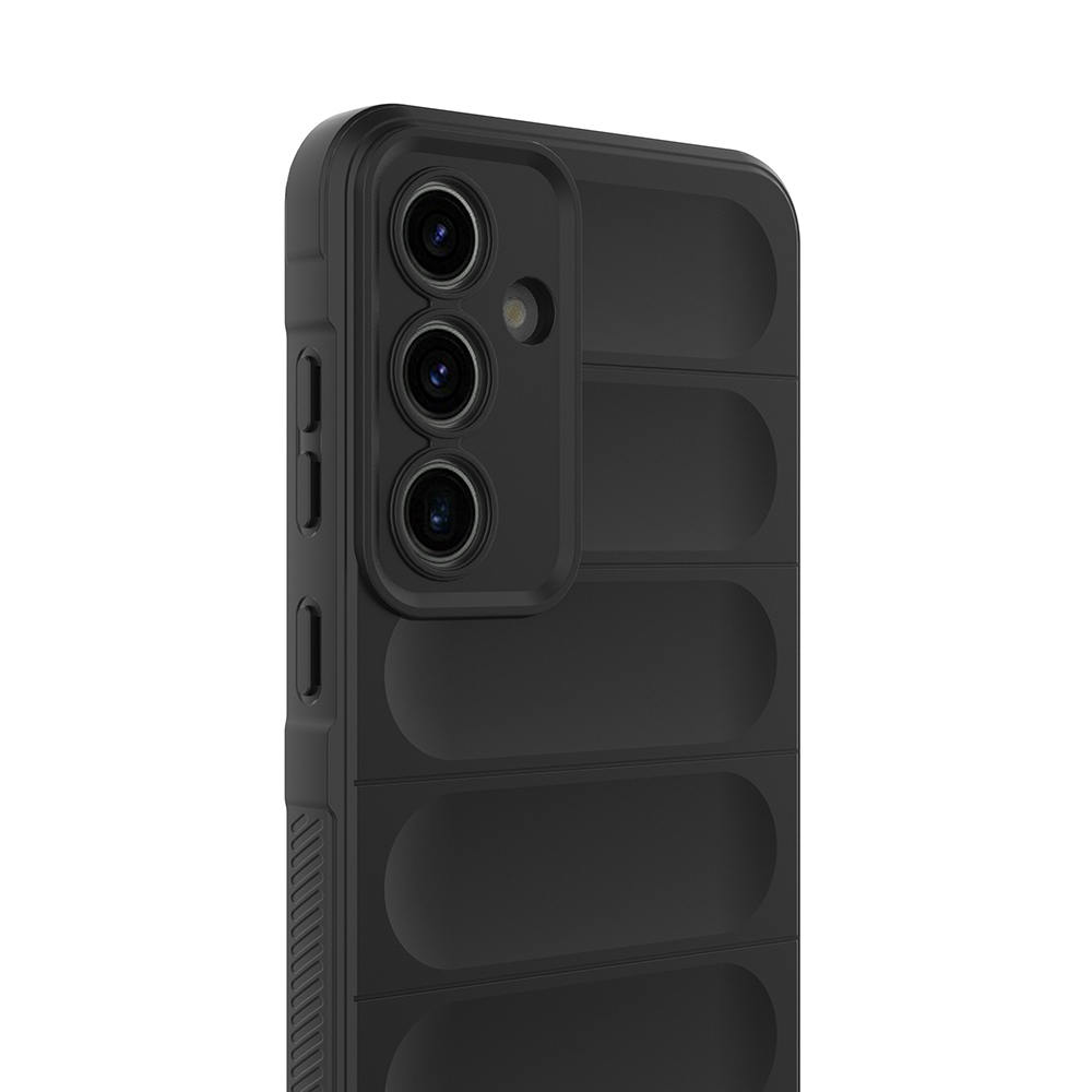 Galaxy S25 FE Kılıf Esnek TPU Oyuklu Arka Yüzey Tasarımlı Zore Etnik Silikon Kapak - 14