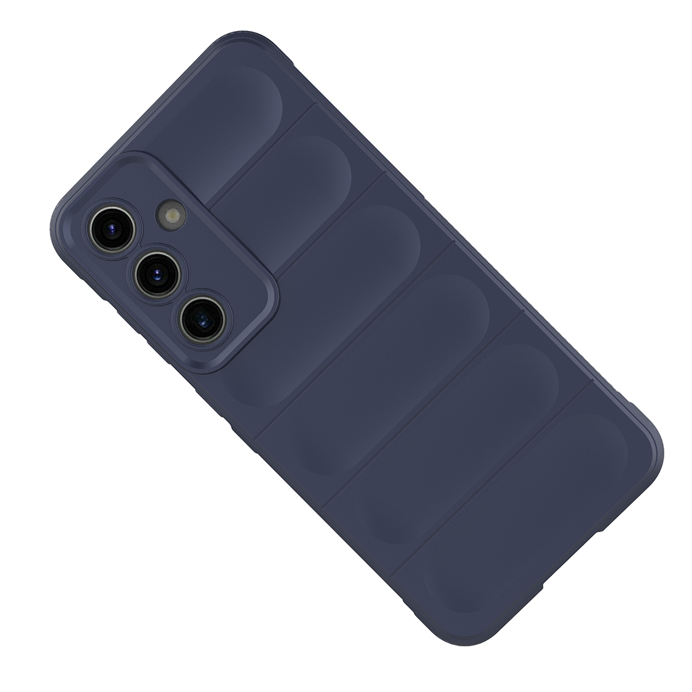 Galaxy S25 FE Kılıf Esnek TPU Oyuklu Arka Yüzey Tasarımlı Zore Etnik Silikon Kapak - 17