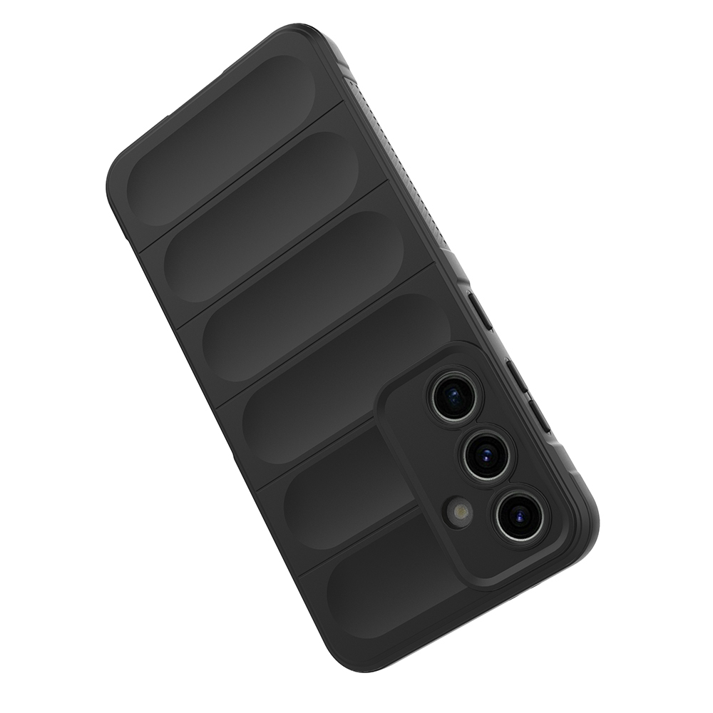 Galaxy S25 FE Kılıf Esnek TPU Oyuklu Arka Yüzey Tasarımlı Zore Etnik Silikon Kapak - 24