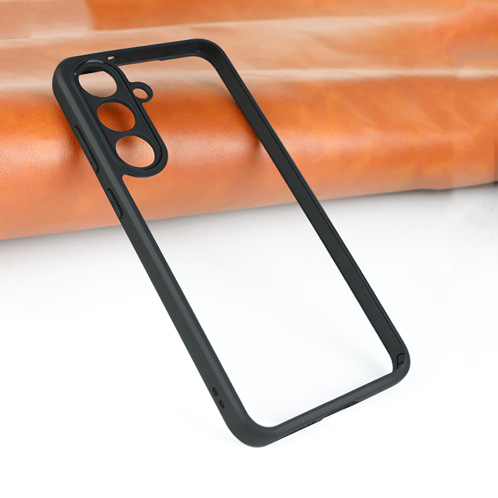 Galaxy S25 FE Kılıf Kamera Korumalı Şeffaf Arka Yüzey Zore New Roll Kapak - 6