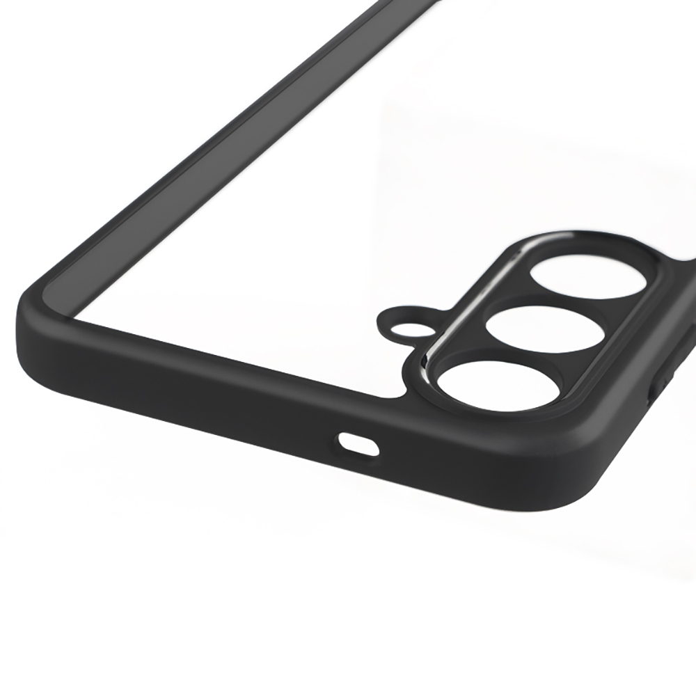 Galaxy S25 FE Kılıf Kamera Korumalı Şeffaf Arka Yüzey Zore New Roll Kapak - 9