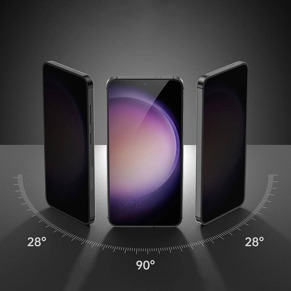 Galaxy S25 Plus Benks Ultra Shield 0.3mm Privacy Ekran Koruyucu + Kolay Uygulama Aparatlı - 7