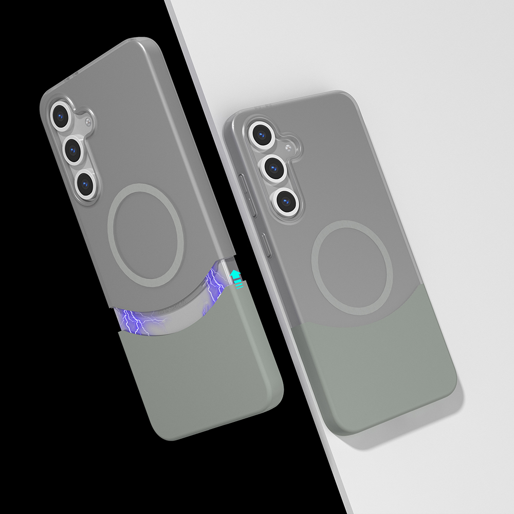 Galaxy S25 Plus Case M-Safe Charging Feature Magnetic Zore Double Cover - 3
