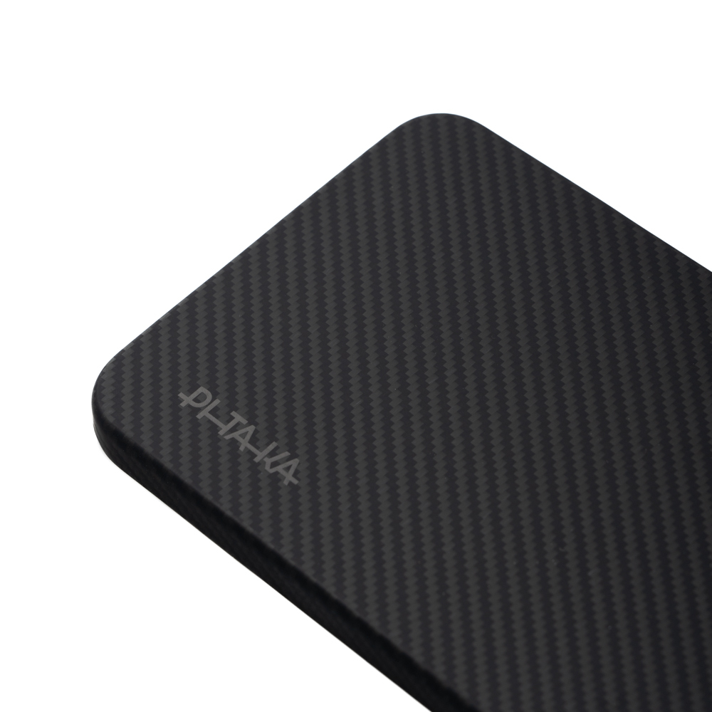 Galaxy S25 Plus Case Magsafe Charging Feature 600D Aramid Fiber Pitaka Ultra-Slim Classic Series Black-Grey Twill Cover - 8