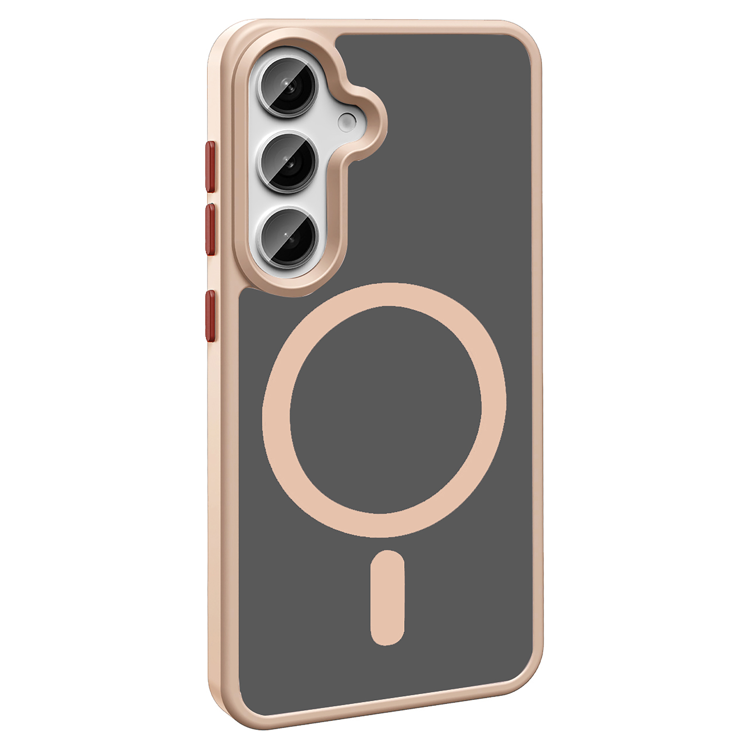 Galaxy S25 Plus Case Magsafe Charging Feature Matte Back Surface Zore Sio Cover - 13