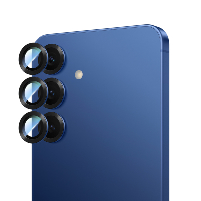 Galaxy S25 Plus CaseWorld Alloy Series Oleophobic Anti-Reflective Camera Lens Protector Blue