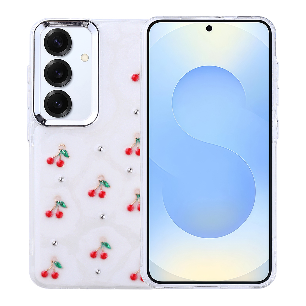 Galaxy S25 Plus Kılıf Airbag Tasarımlı Simli Şeffaf Zore Kutup Kapak - 1