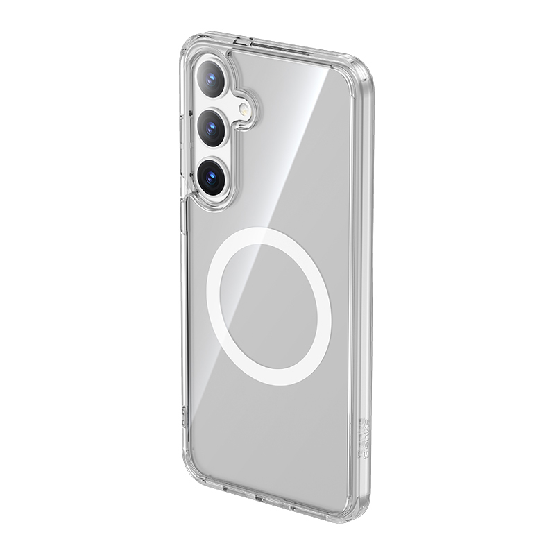 Galaxy S25 Plus Kılıf M-safe Şarj Özellikli Airbagli Şeffaf Benks LucentPro Serisi Kapak - 3