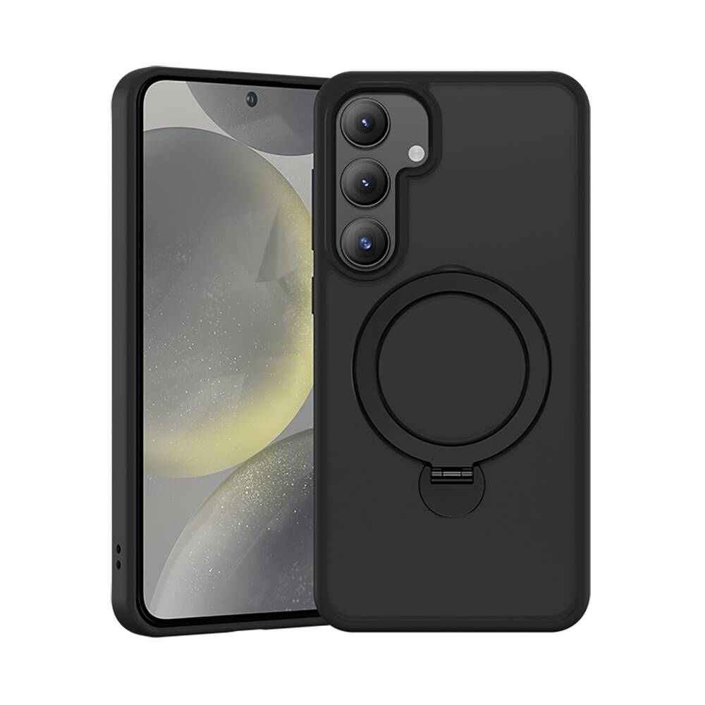 Galaxy S25 Plus Kılıf M-safe Şarj Özellikli Benks Standlı Mist Protective Kapak - 3