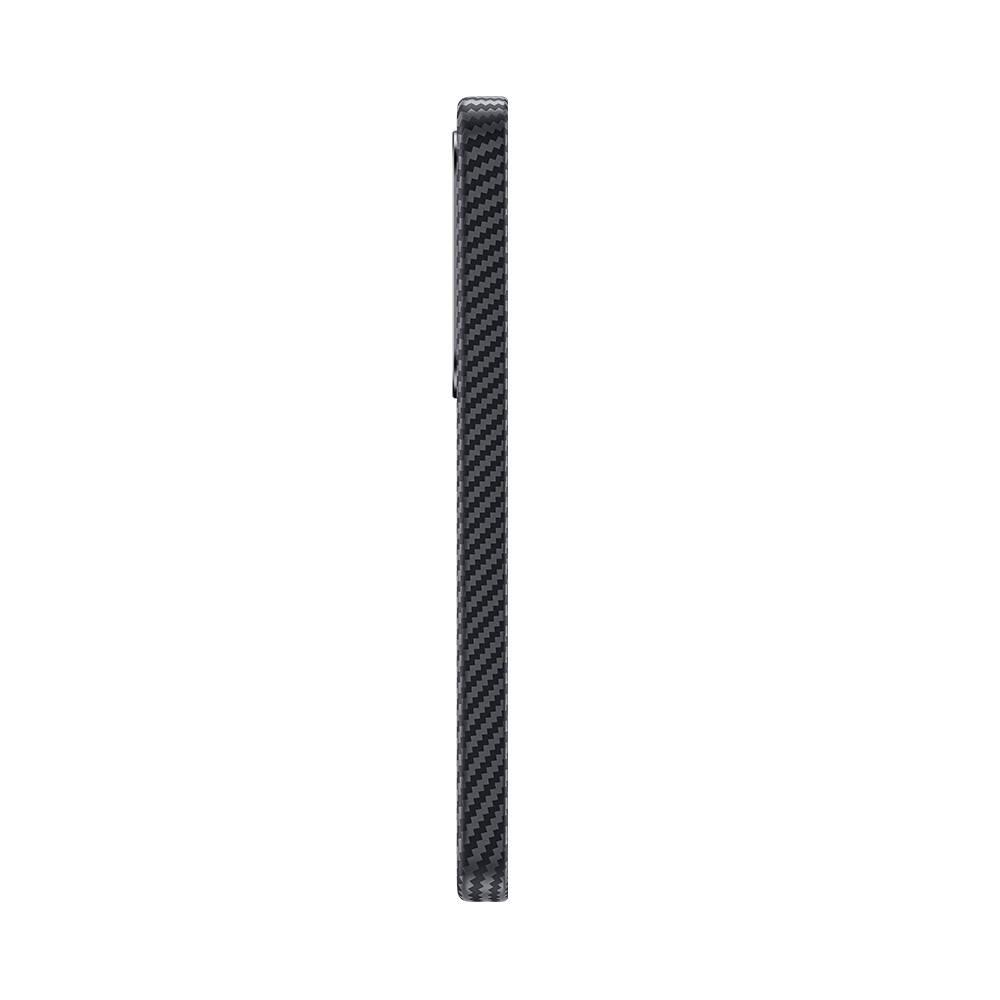 Galaxy S25 Plus Kılıf M-safe Şarj Özellikli Karbon Fiber Benks Essential ArmorAir 600D Kevlar Kapak - 5