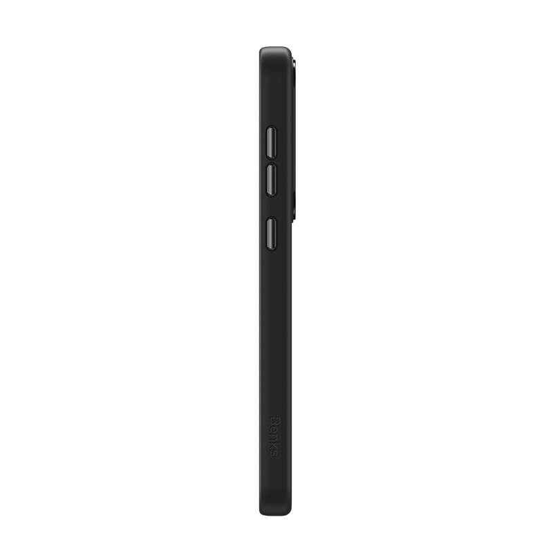 Galaxy S25 Plus Kılıf M-safe Şarj Özellikli Şeffaf Arka Yüzey Benks MagClap TPU Çerçeve Kapak - 7
