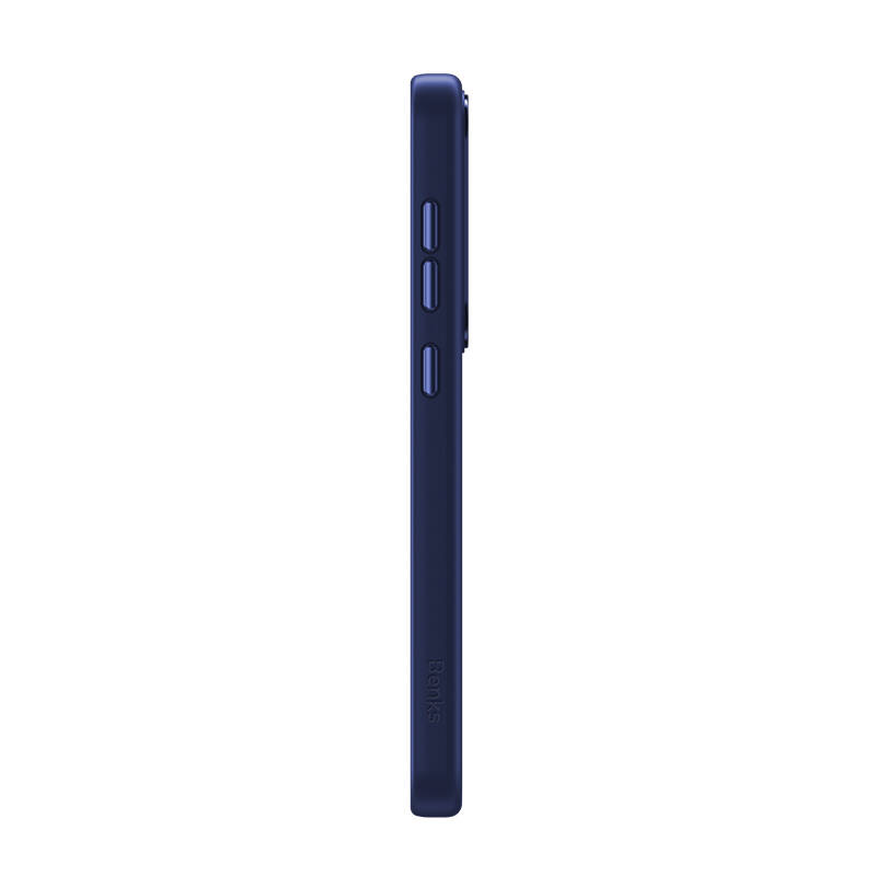 Galaxy S25 Plus Kılıf M-safe Şarj Özellikli Şeffaf Arka Yüzey Benks MagClap TPU Çerçeve Kapak - 17