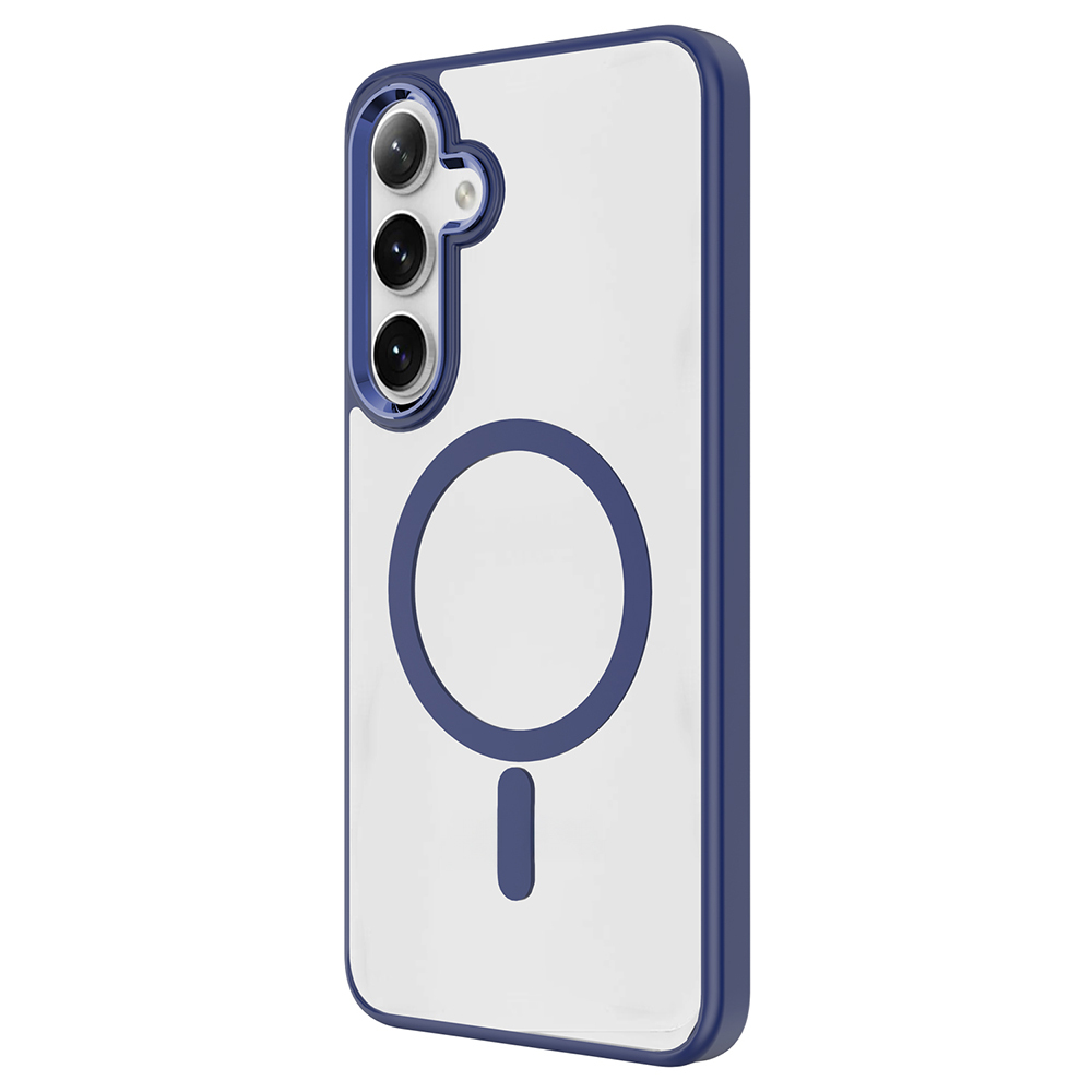 Galaxy S25 Plus Kılıf M-safe Şarj Özellikli Zore Krom M-safe Silikon Kapak - 9