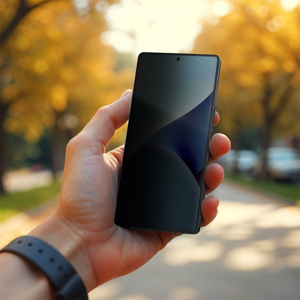 Galaxy S25 Ultra Amazingthing Radix Privacy Parmak İzi Bırakmayan Temperli Cam Ekran Koruyucu - 9